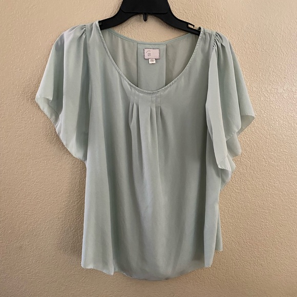 Postmark for Anthropologie Light Mint Green Hilma Tank Blouse Sz 8 - Picture 1 of 8